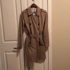 Old Navy Khaki Trench Coat